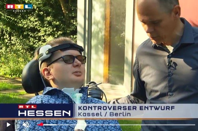 Beitrag RTL-Hessen Jascha Selbstbestimmtes Leben